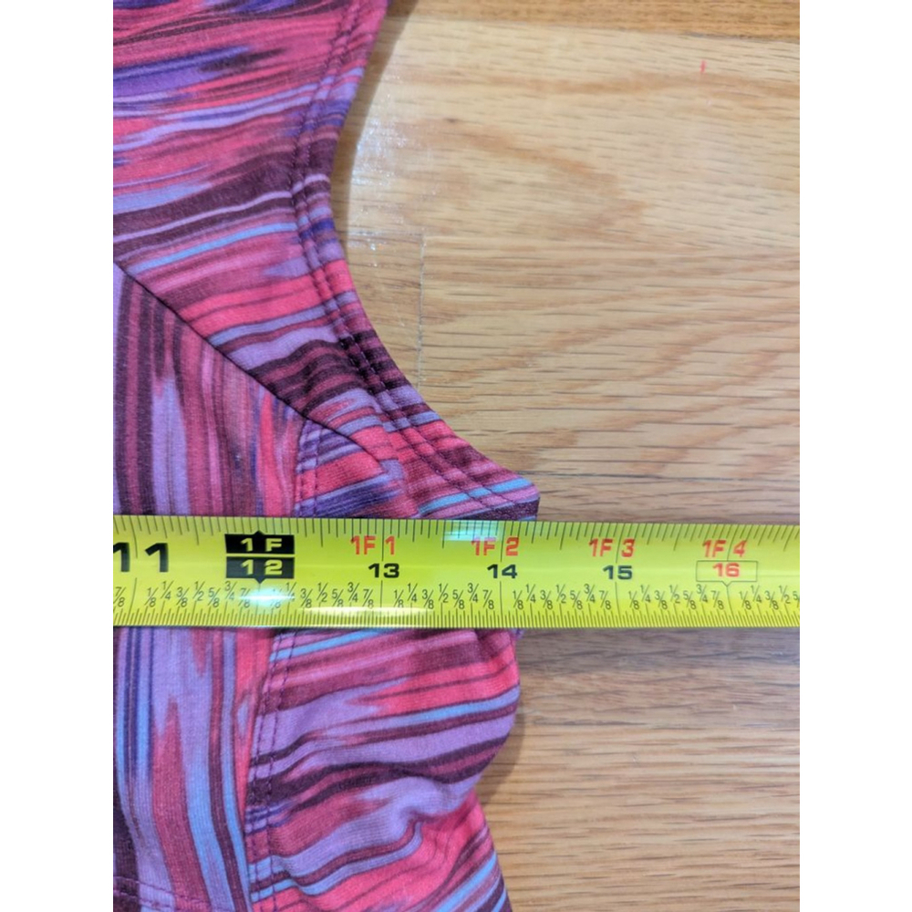 Prana Azalea Dress Purple Pink Patterned Extra Small XS - Picture 7 of 9